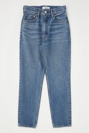 Dámské Džíny Moussy Vintage Britton Boy Hubená Blankyt | DQM720SR