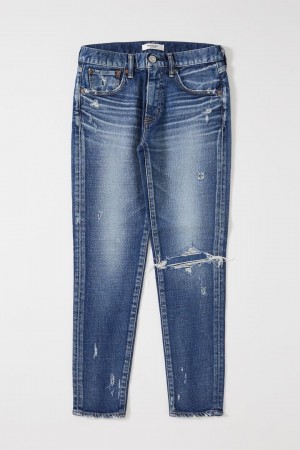 Dámské Džíny Moussy Vintage Lenwood Hubená Blankyt | JMI7494QR