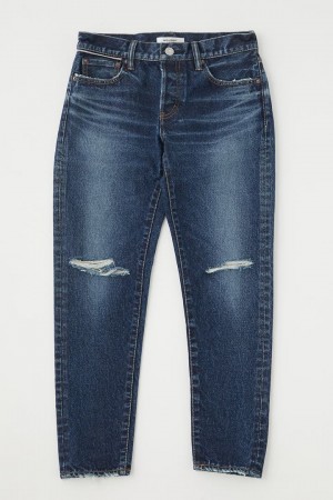 Dámské Džíny Moussy Vintage Rosemead Tapered Blankyt | RFF8122NI