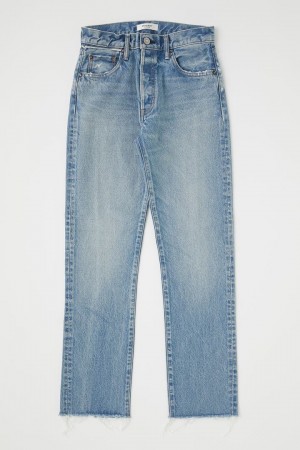 Dámské Džíny Moussy Vintage Siena Rovný Blankyt | FPQ54100KD
