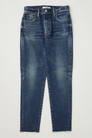Dámské Džíny Moussy Vintage Sonyea Hubená-high Rise Blankyt | MFY551OA