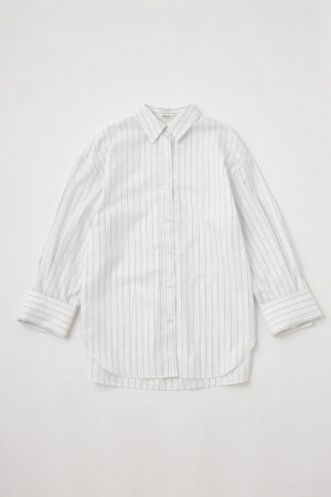 Dámské Košile Moussy Butterfly Big Bílé | LLP3463KY