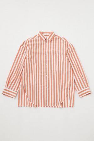 Dámské Košile Moussy Candy Stripe Oranžové | OUI5654DJ