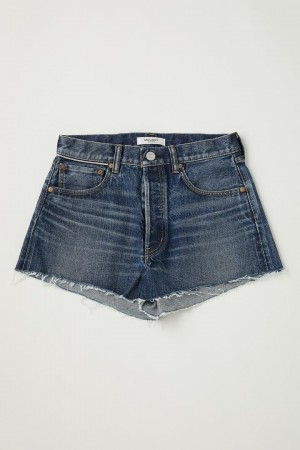 Dámské Kraťasy Moussy Vintage Wilson Tmavě Blankyt | JBZ6486DI
