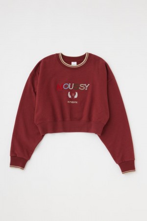 Dámské Mikiny Moussy Outline Červené | PIK266KA