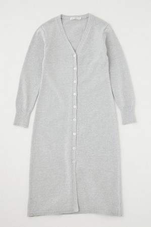 Dámské Šaty Moussy Mix Color Long Šedé | LMV1314VH