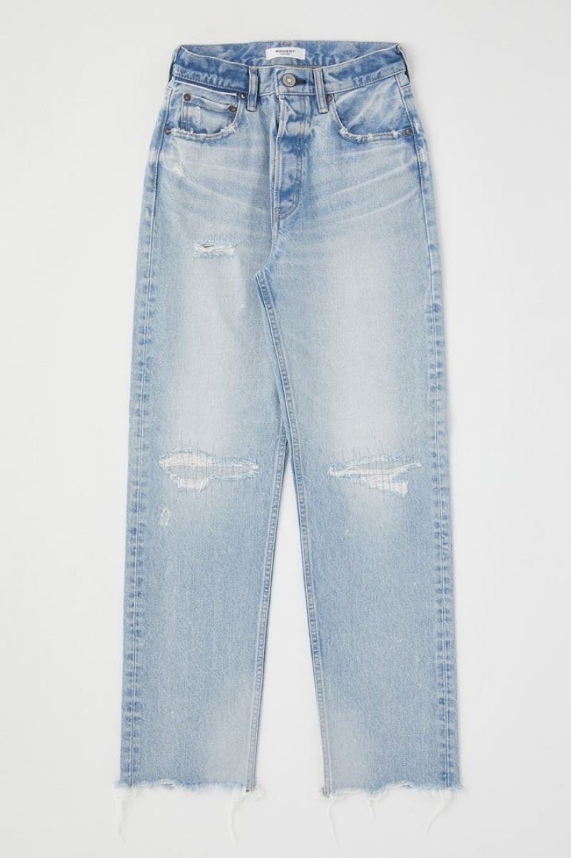 Dámské Džíny Moussy Vintage Argnett Široké Rovný Světle Blankyt | QIA3569LK