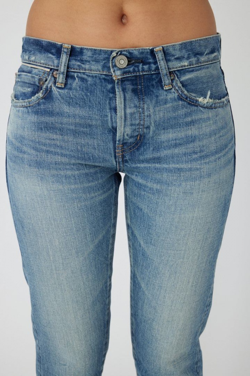 Dámské Džíny Moussy Vintage Banksville Tapered Světle Blankyt | GHX542VC