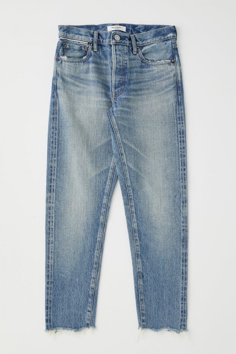 Dámské Džíny Moussy Vintage Banksville Tapered Světle Blankyt | GHX542VC