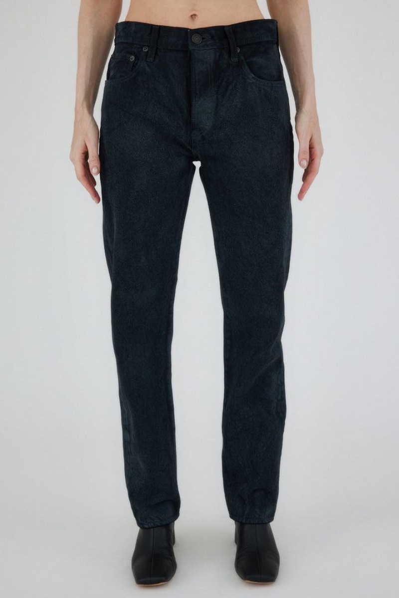 Dámské Džíny Moussy Vintage Banning Rovný Černé | CHF4398JD