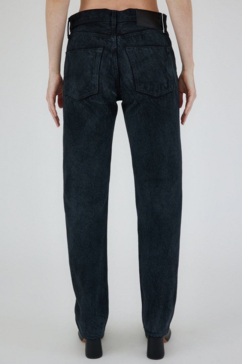Dámské Džíny Moussy Vintage Banning Rovný Černé | CHF4398JD