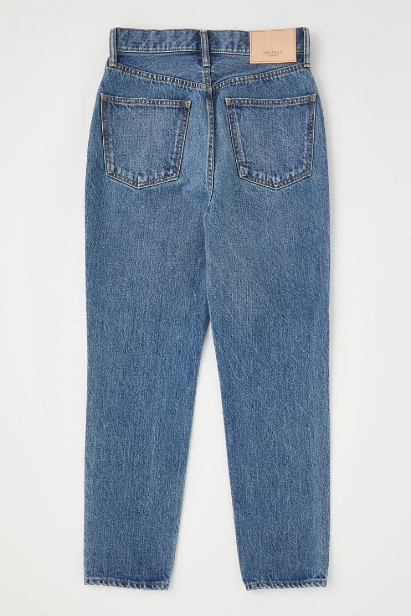Dámské Džíny Moussy Vintage Britton Boy Hubená Blankyt | DQM720SR