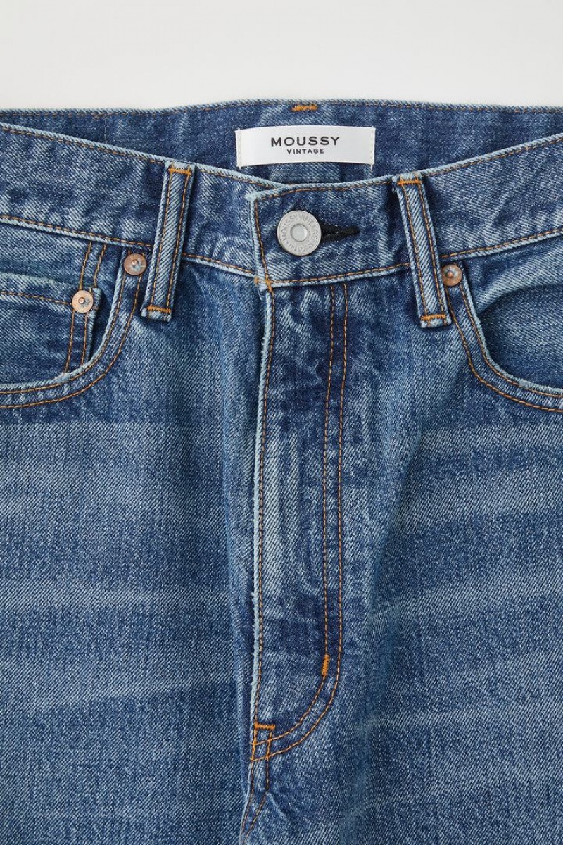 Dámské Džíny Moussy Vintage Britton Boy Hubená Blankyt | DQM720SR