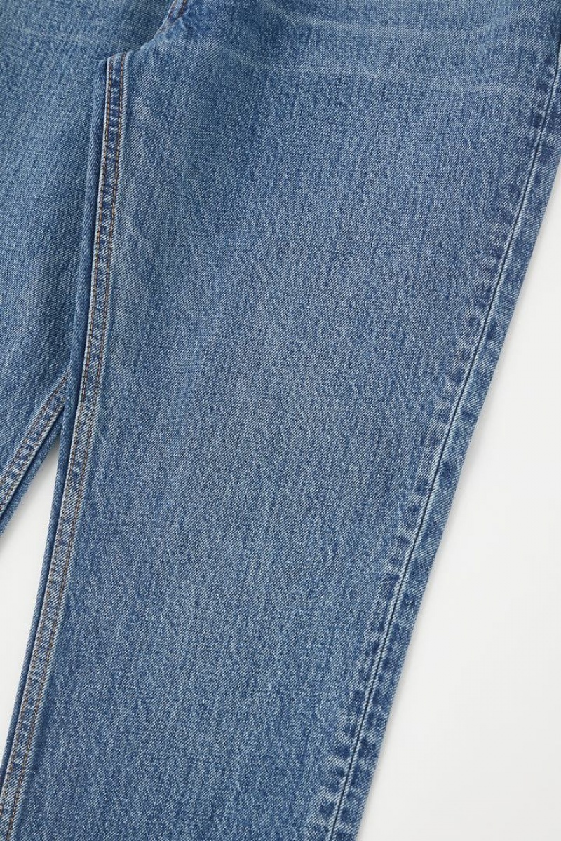 Dámské Džíny Moussy Vintage Britton Boy Hubená Blankyt | DQM720SR
