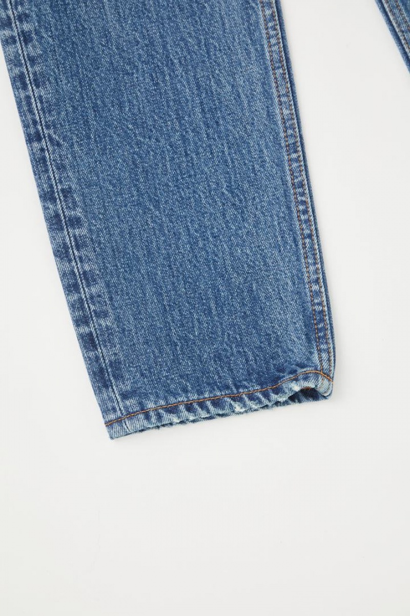 Dámské Džíny Moussy Vintage Britton Boy Hubená Blankyt | DQM720SR