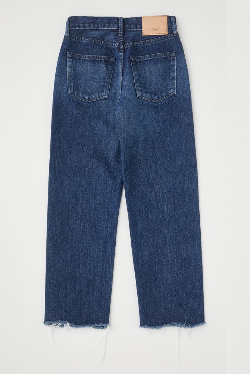 Dámské Džíny Moussy Vintage Capac Široké Rovný Cropped Blankyt | PFE6951NQ