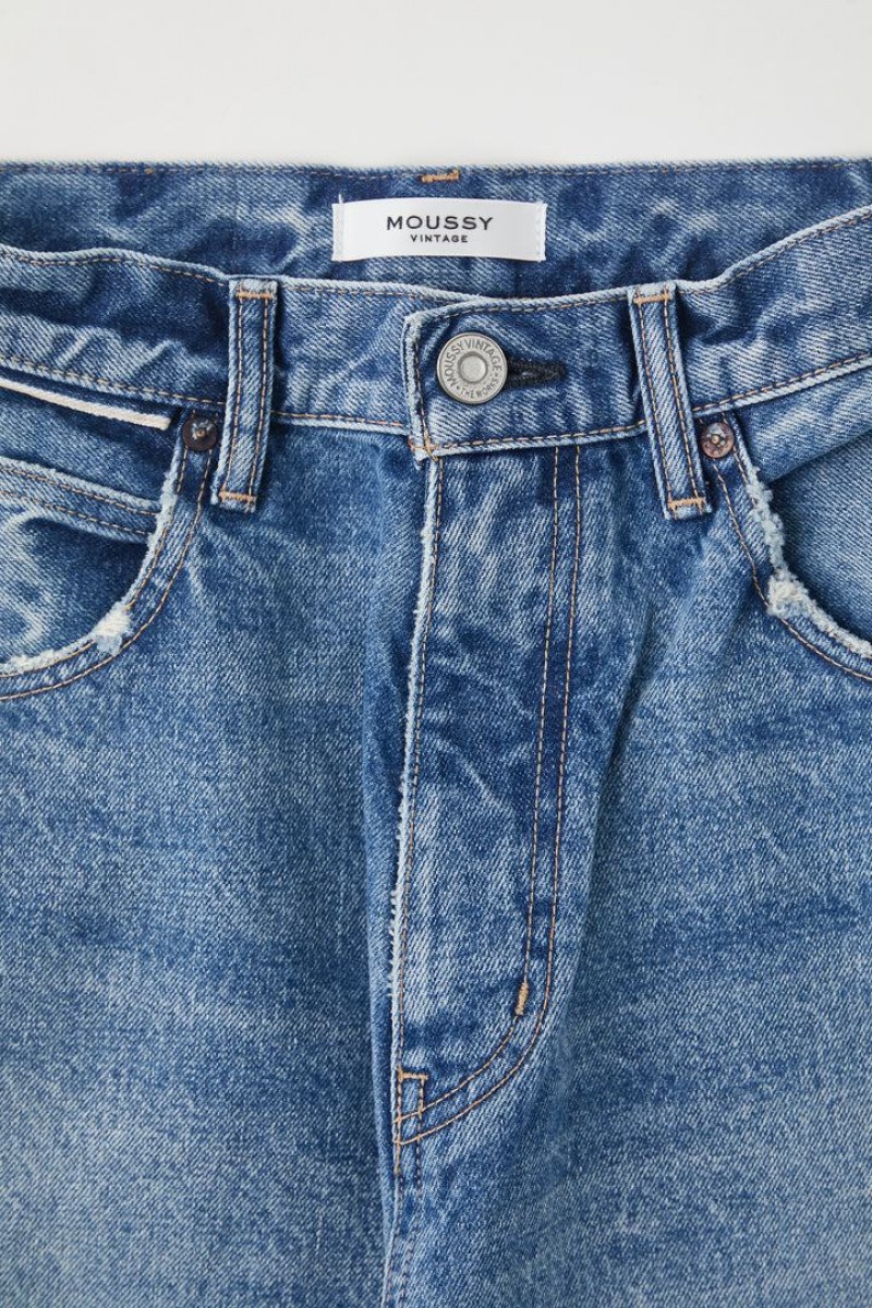 Dámské Džíny Moussy Vintage Castaic Široké Tapered Blankyt | AMY6012PG