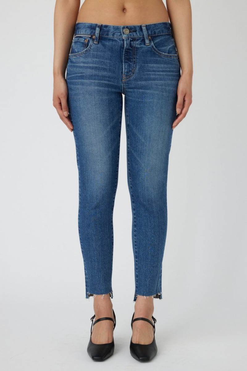 Dámské Džíny Moussy Vintage Cerritos Hubená Světle Blankyt | TGF6960EL