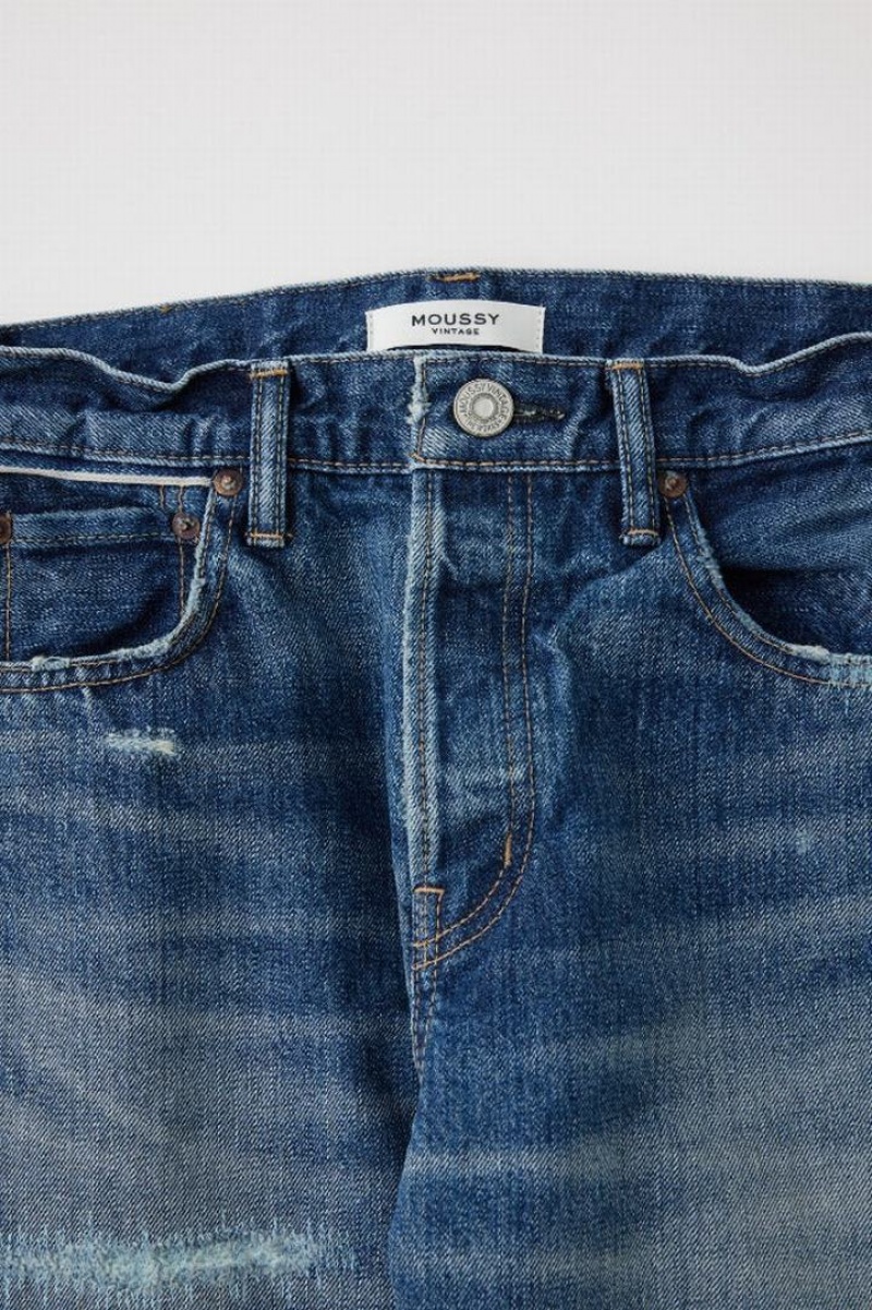 Dámské Džíny Moussy Vintage Chesney Rovný Blankyt | XYQ9728NO