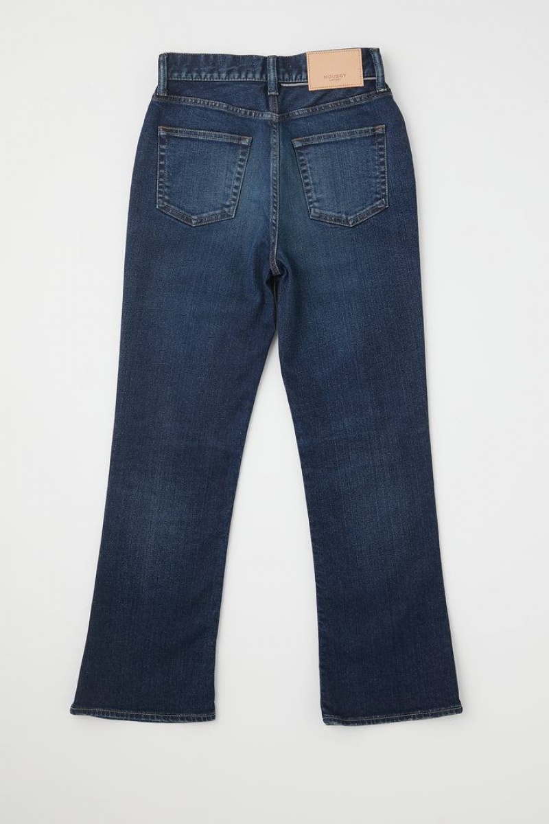 Dámské Džíny Moussy Vintage Glendora Flare Blankyt | IOB1197BZ