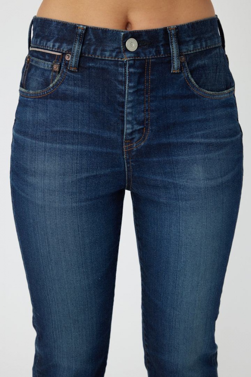 Dámské Džíny Moussy Vintage Glendora Flare Blankyt | IOB1197BZ