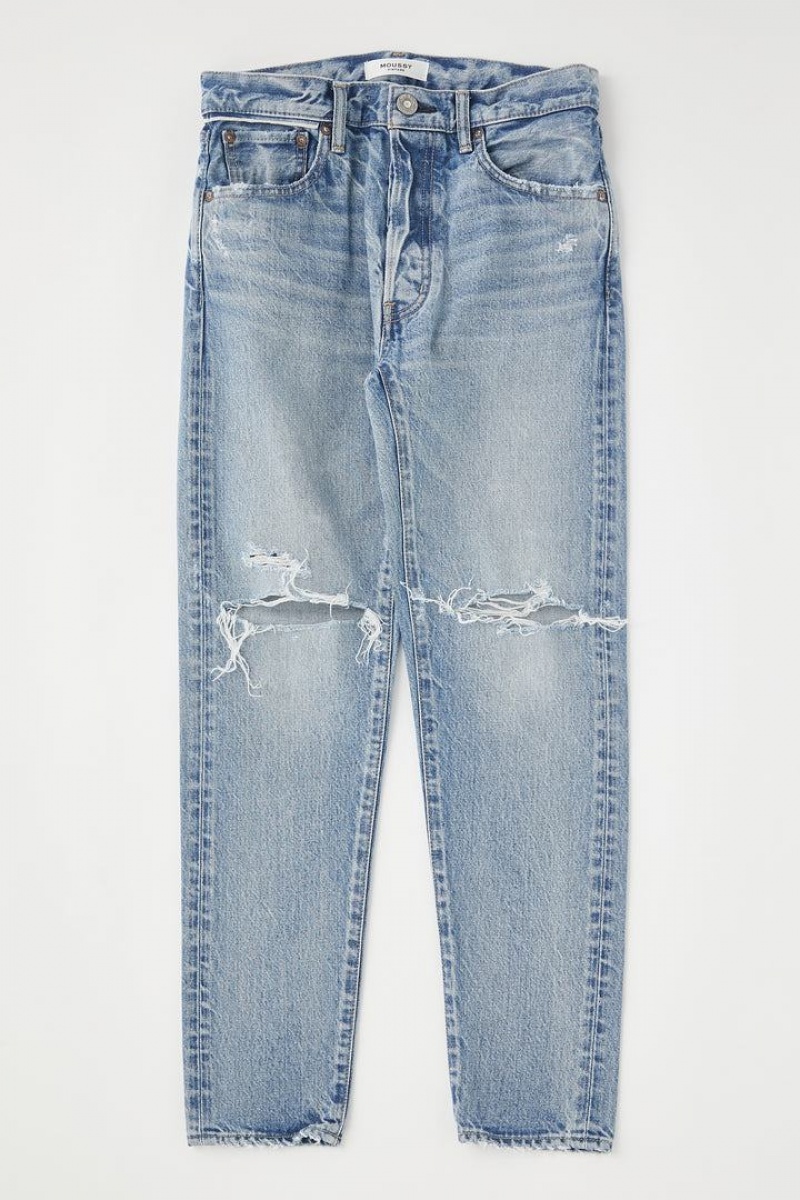 Dámské Džíny Moussy Vintage Humphreys Tapered Blankyt | WHV5580LB