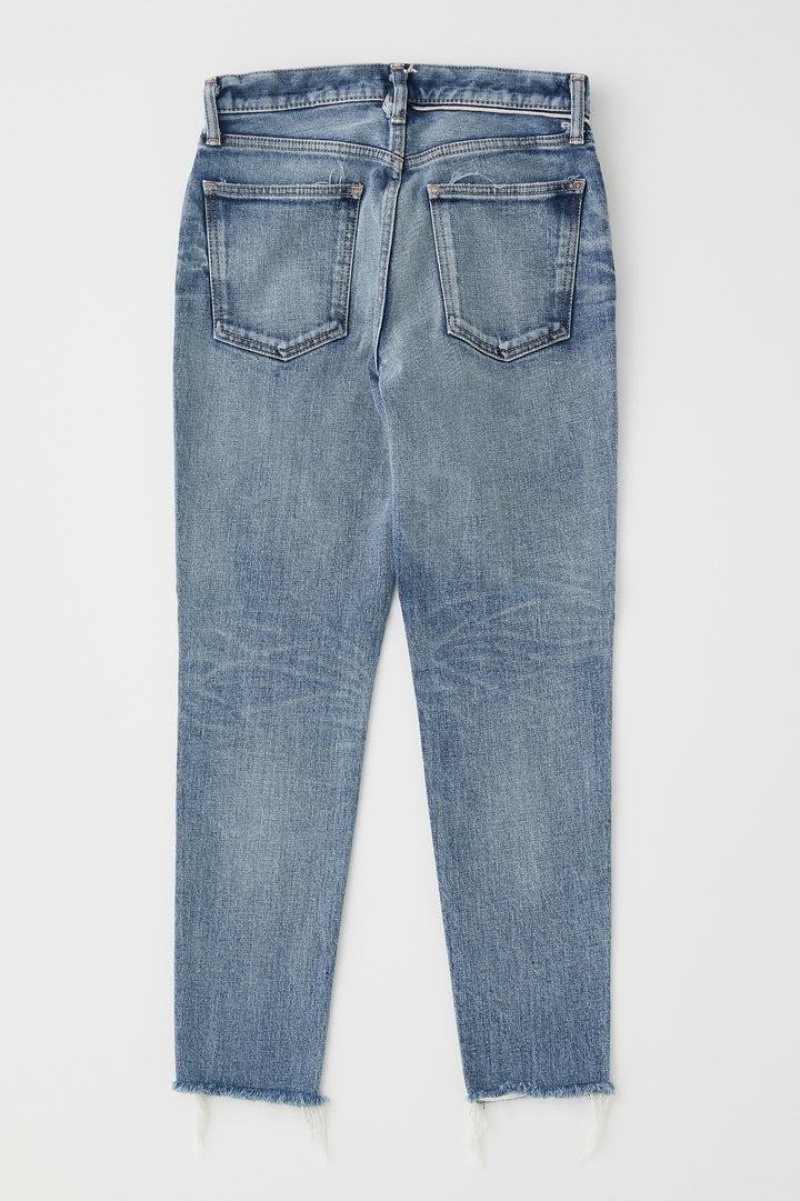 Dámské Džíny Moussy Vintage Lawrenceville Hubená Blankyt | BPZ2865DA