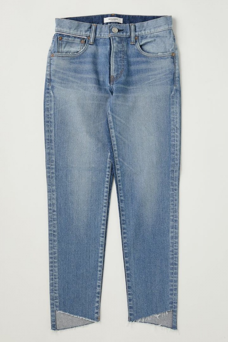 Dámské Džíny Moussy Vintage Lima Hubená Blankyt | BRS562YN