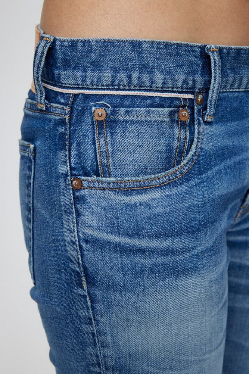 Dámské Džíny Moussy Vintage Nunda Hubená Blankyt | LTB7558FY