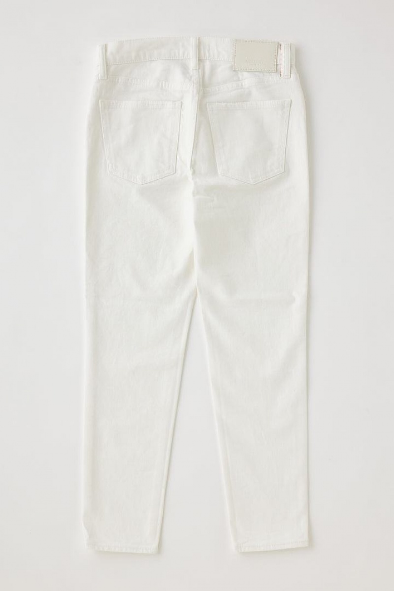 Dámské Džíny Moussy Vintage Oakhaven Hubená Bílé | TIB2430GR