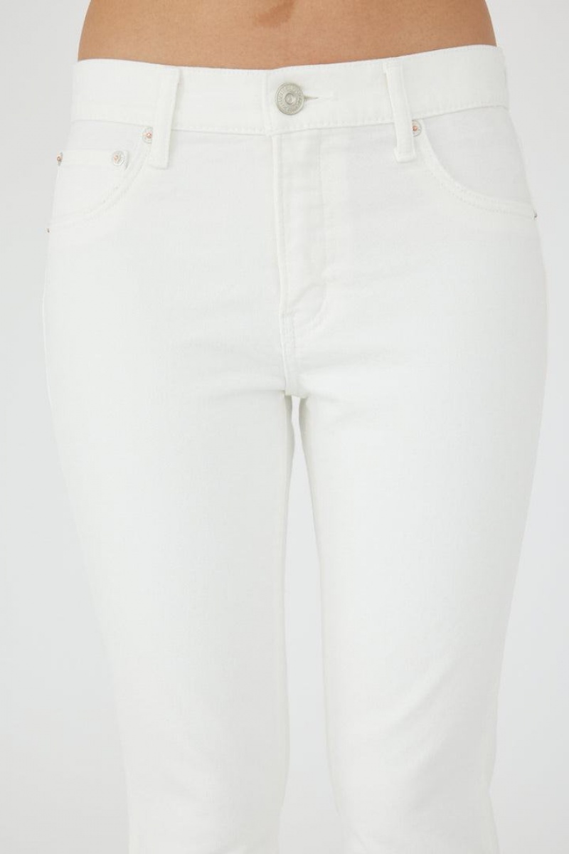 Dámské Džíny Moussy Vintage Oakhaven Hubená Bílé | TIB2430GR