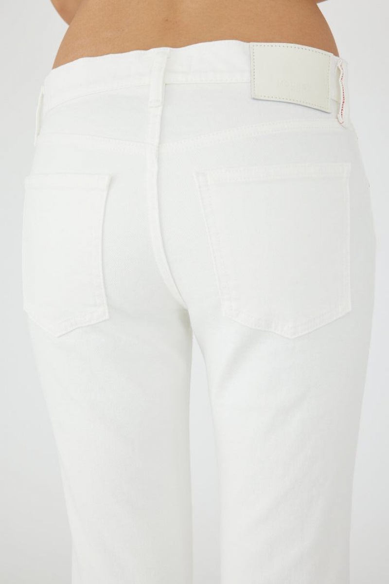 Dámské Džíny Moussy Vintage Oakhaven Hubená Bílé | TIB2430GR