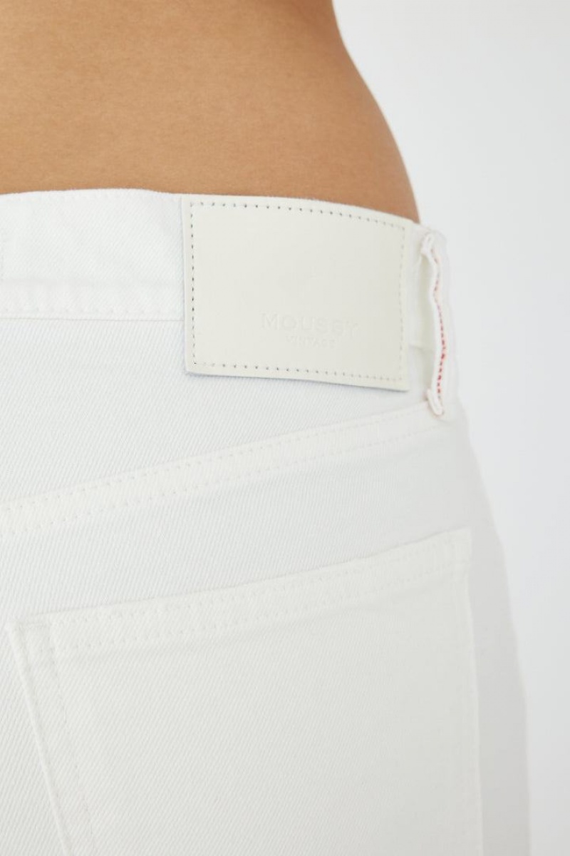 Dámské Džíny Moussy Vintage Oakhaven Hubená Bílé | TIB2430GR