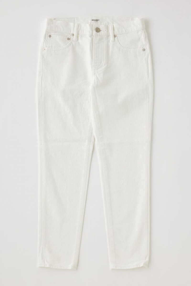 Dámské Džíny Moussy Vintage Oakhaven Hubená Bílé | TIB2430GR