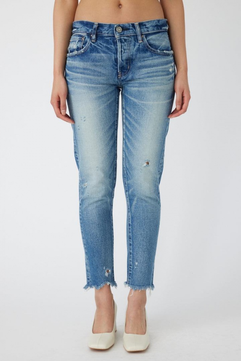 Dámské Džíny Moussy Vintage Ridgeway Tapered Blankyt | JMR4249AH
