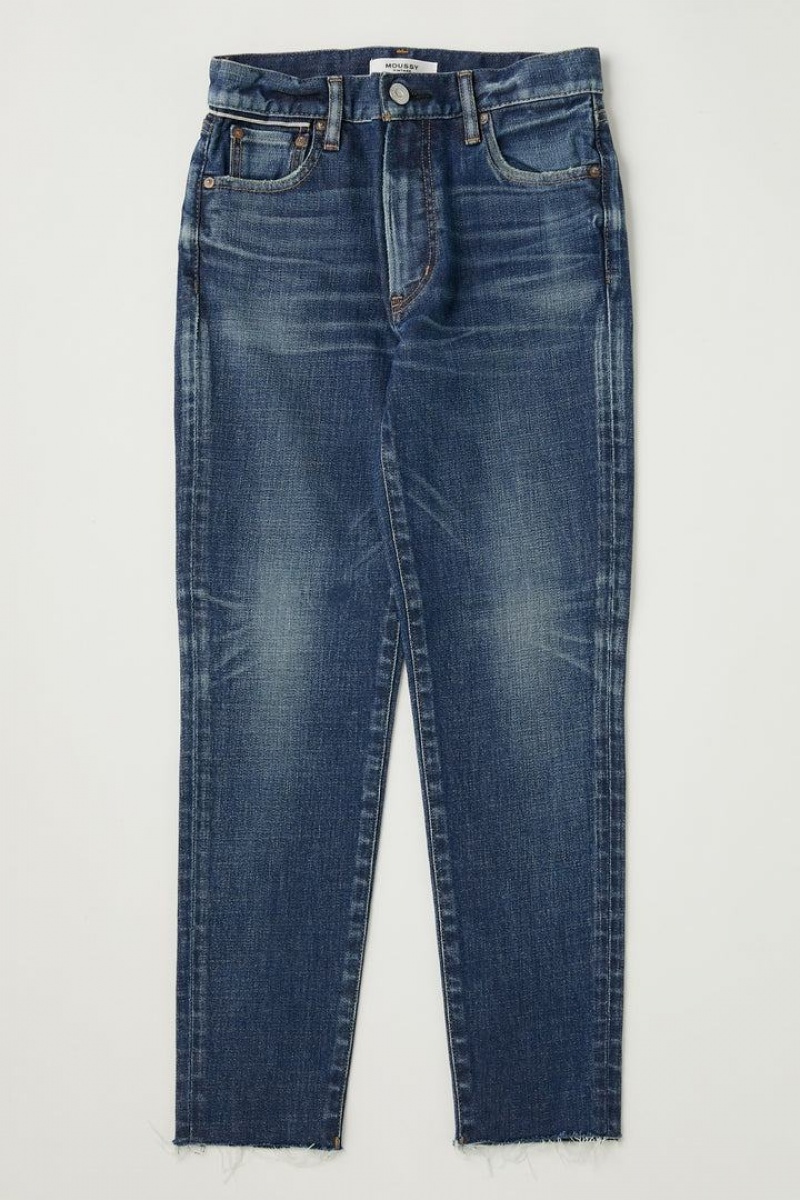 Dámské Džíny Moussy Vintage Sonyea Hubená-high Rise Blankyt | MFY551OA