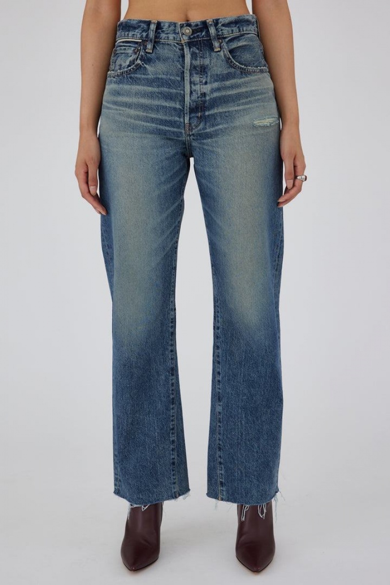 Dámské Džíny Moussy Vintage Torrey Remake Flare Blankyt | JEL8523WX