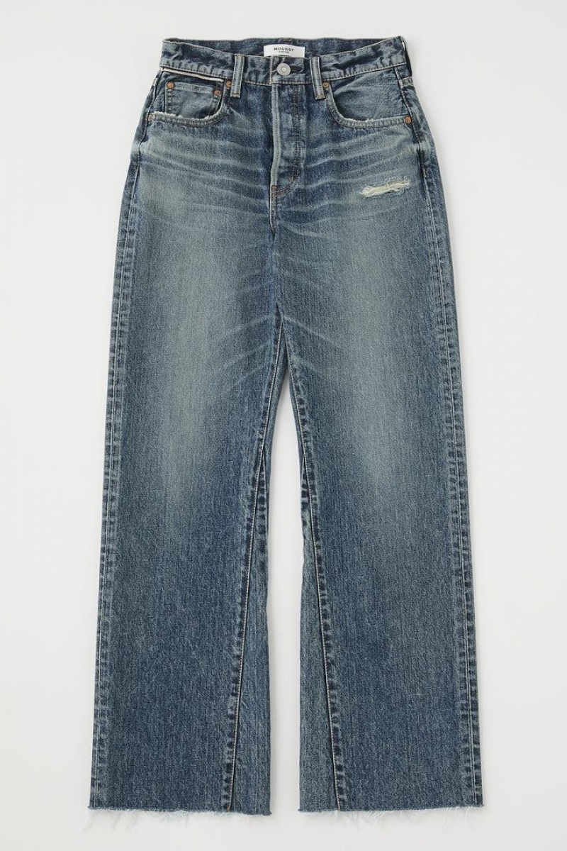 Dámské Džíny Moussy Vintage Torrey Remake Flare Blankyt | JEL8523WX