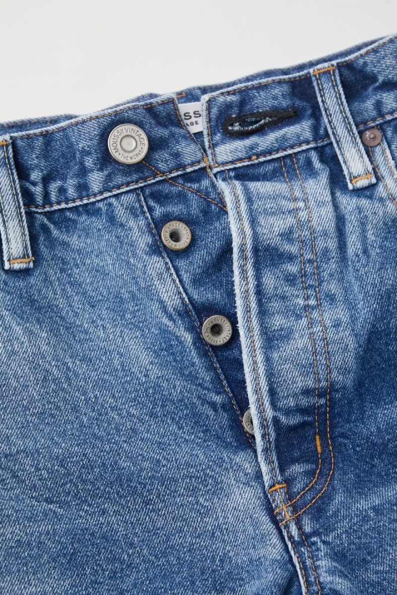 Dámské Džíny Moussy Vintage Trenton Široké Rovný Světle Blankyt | JRX5460NQ