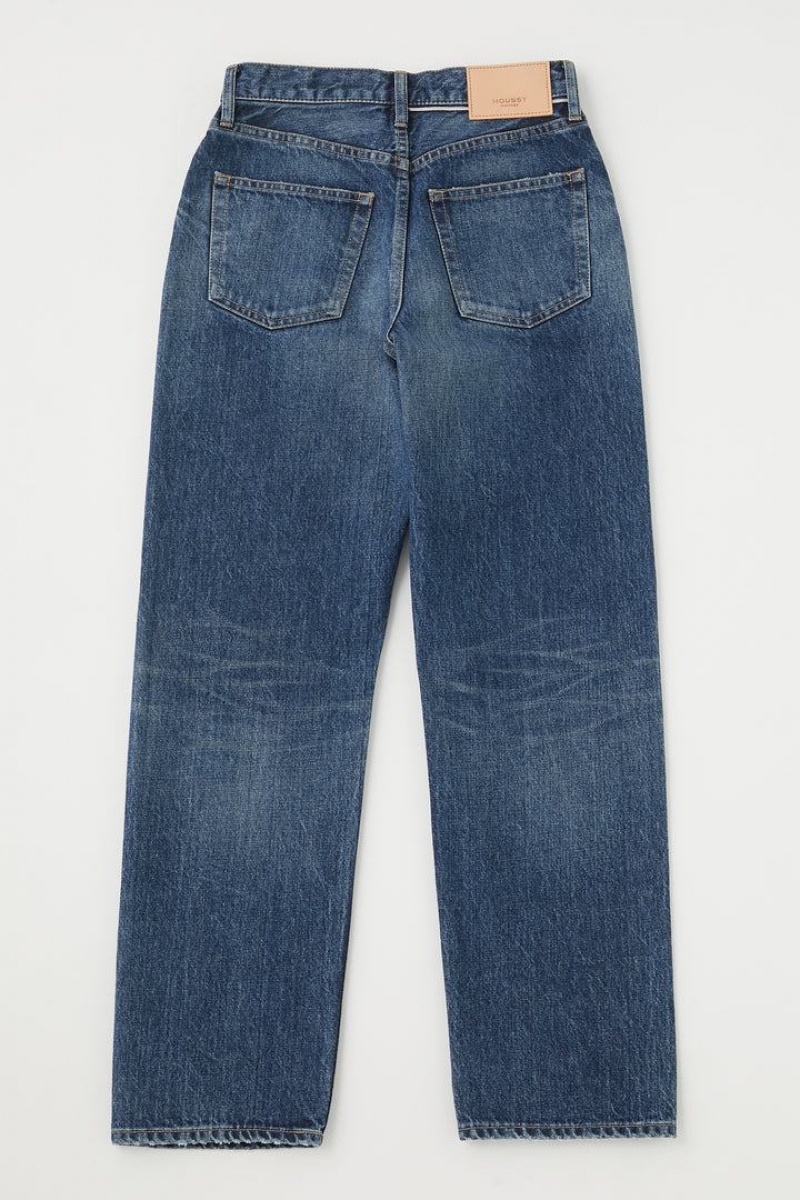 Dámské Džíny Moussy Vintage Widtsoe Široké Rovný Blankyt | NIW1161TM