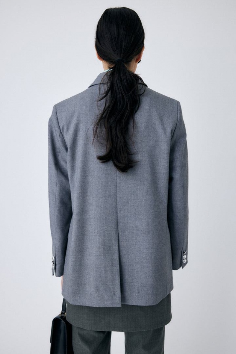 Dámské Kabáty Moussy Double Blazers Šedé | FWW3050OF