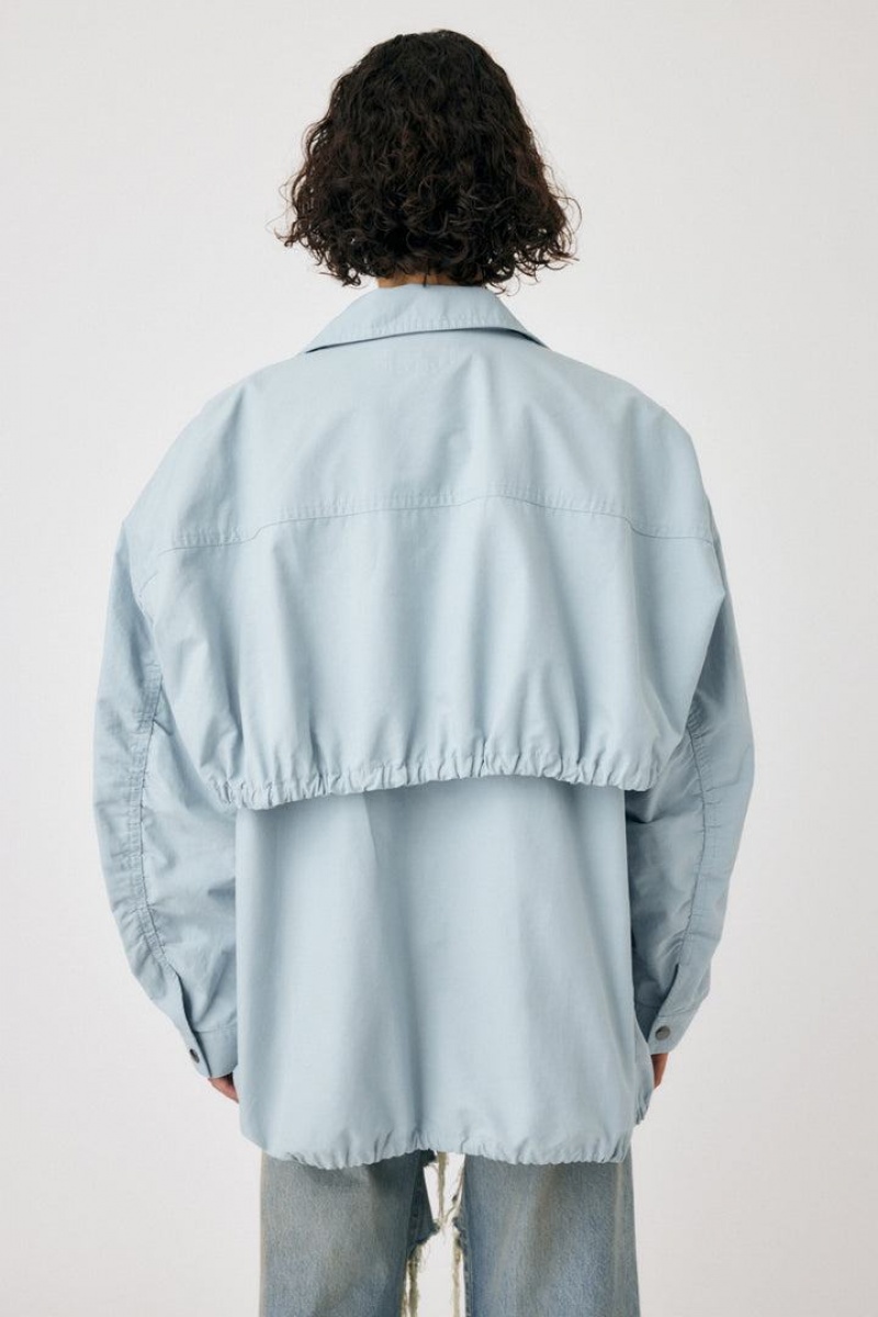 Dámské Kabáty Moussy Utility Bolero Světle Blankyt | SWP5618AM