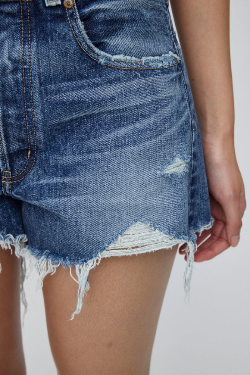 Dámské Kraťasy Moussy Vintage Lewiston Blankyt | VNB5210TX