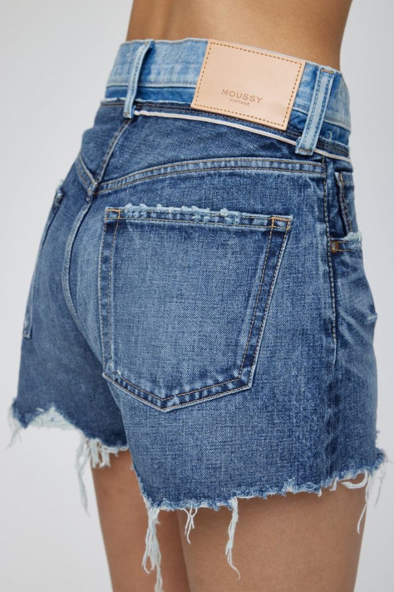 Dámské Kraťasy Moussy Vintage Lewiston Blankyt | VNB5210TX