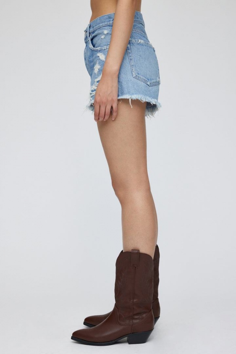 Dámské Kraťasy Moussy Vintage Newfane Světle Blankyt | ODK632TL