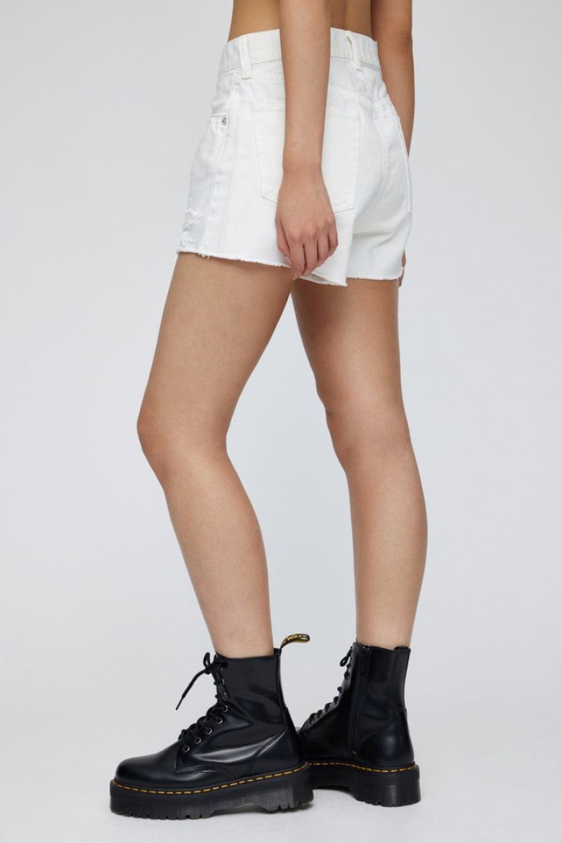 Dámské Kraťasy Moussy Vintage Ransomville Bílé | LTA9229UC
