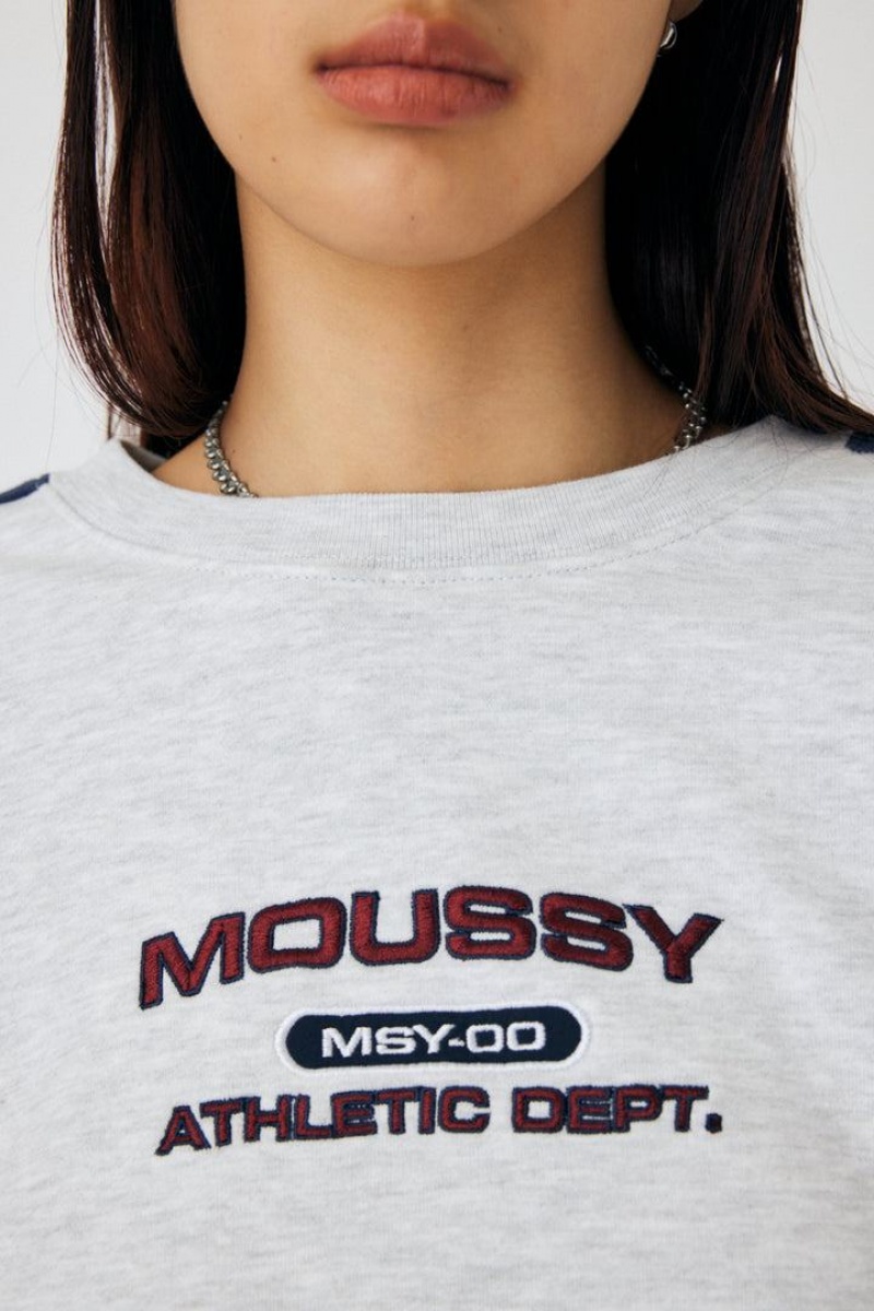 Dámské Mikiny Moussy Msyoo Line Tmavě Šedé | OMO881HO