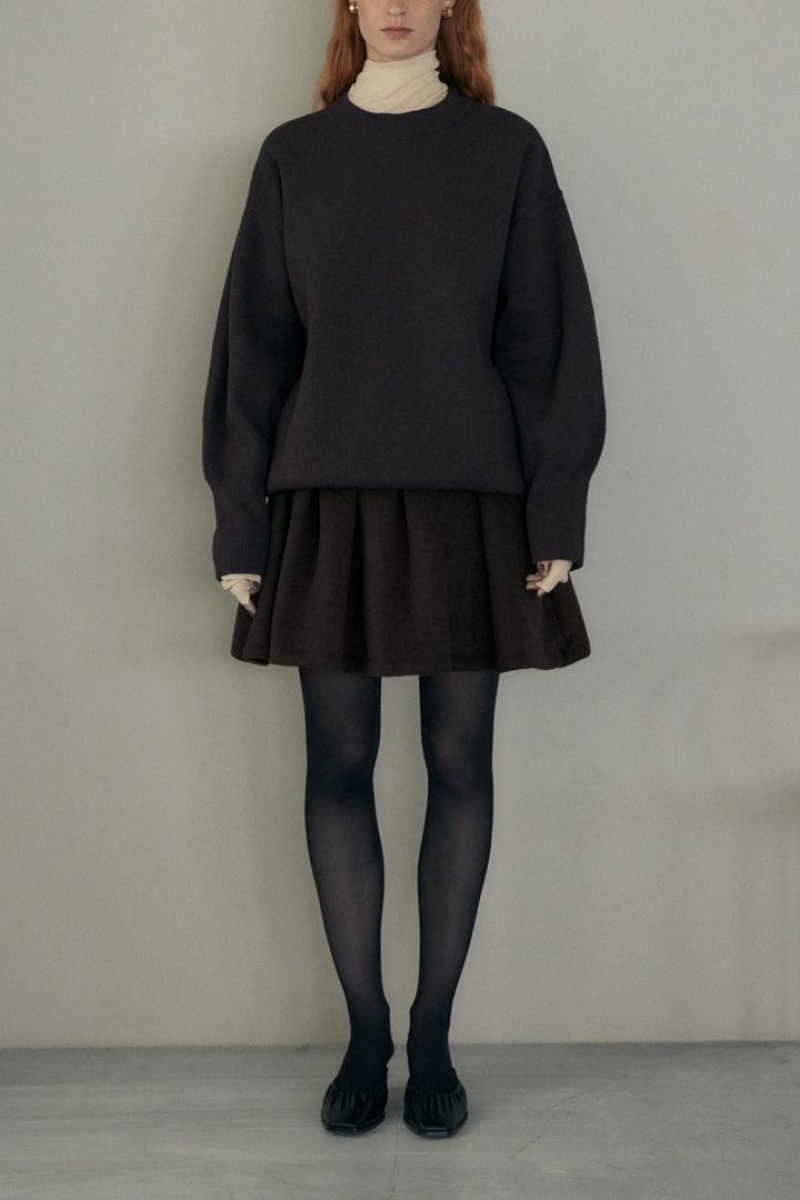 Dámské Sukně Moussy Tuck Mini Hnědé | ZIP9149RL