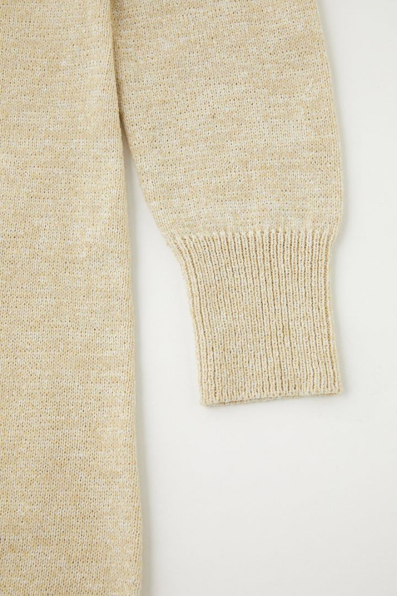 Dámské Šaty Moussy Mix Color Long Hnědožlutý | MHJ3212HW